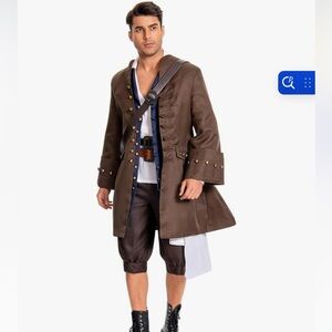 Men's Captain Jack Sparrow Pirate Costume